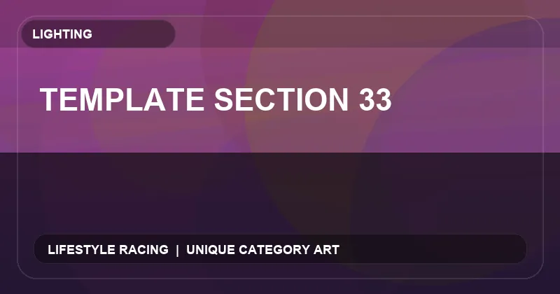 Template Section 33
